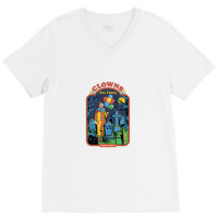 Clowns Are Funny V-neck Tee | Artistshot