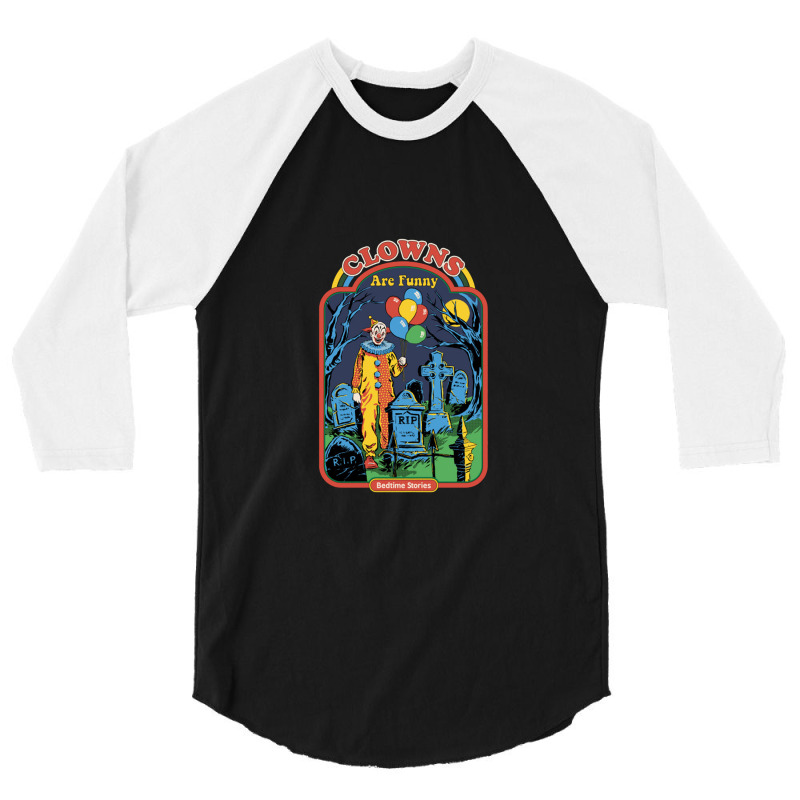 Clowns Are Funny 3/4 Sleeve Shirt | Artistshot