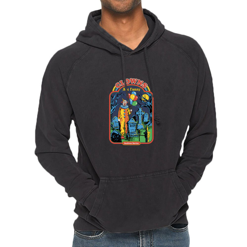 Clowns Are Funny Vintage Hoodie | Artistshot