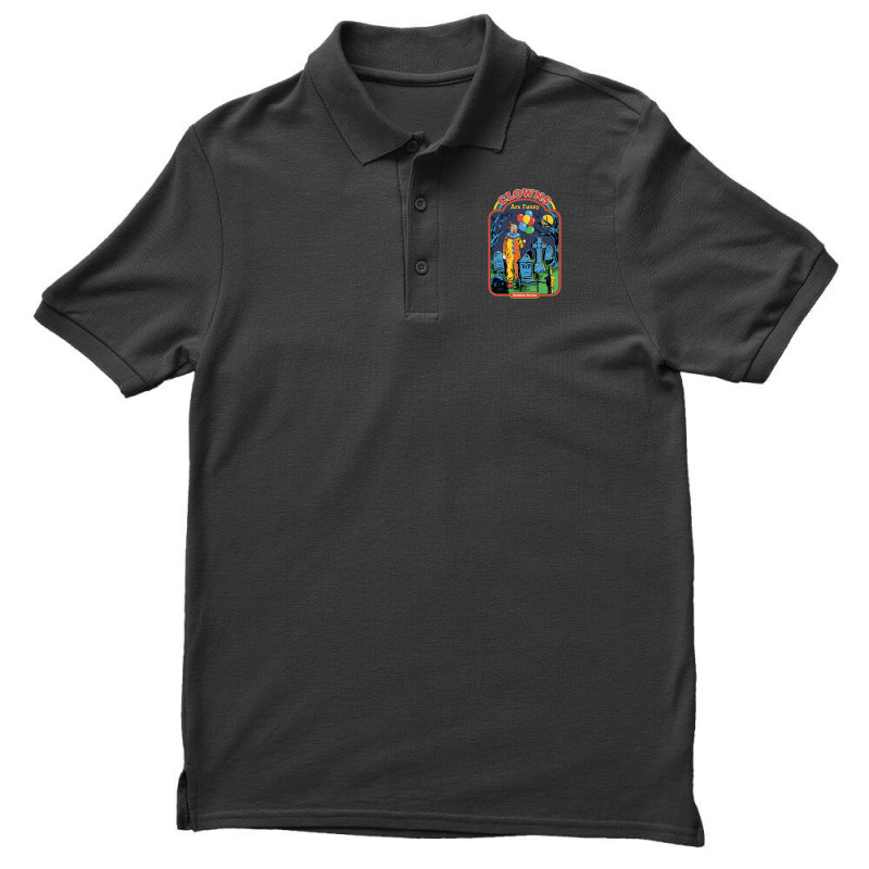 Clowns Are Funny Men's Polo Shirt | Artistshot