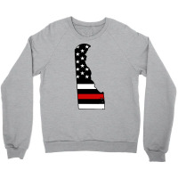 Firefighter T  Shirt Delaware Thin Red Line T  Shirt Crewneck Sweatshirt | Artistshot