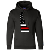 Firefighter T  Shirt Delaware Thin Red Line T  Shirt Champion Hoodie | Artistshot