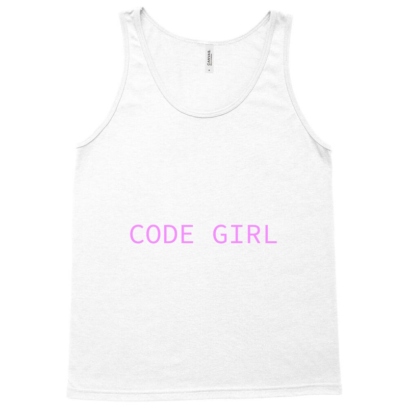 Code Girl Tank Top | Artistshot