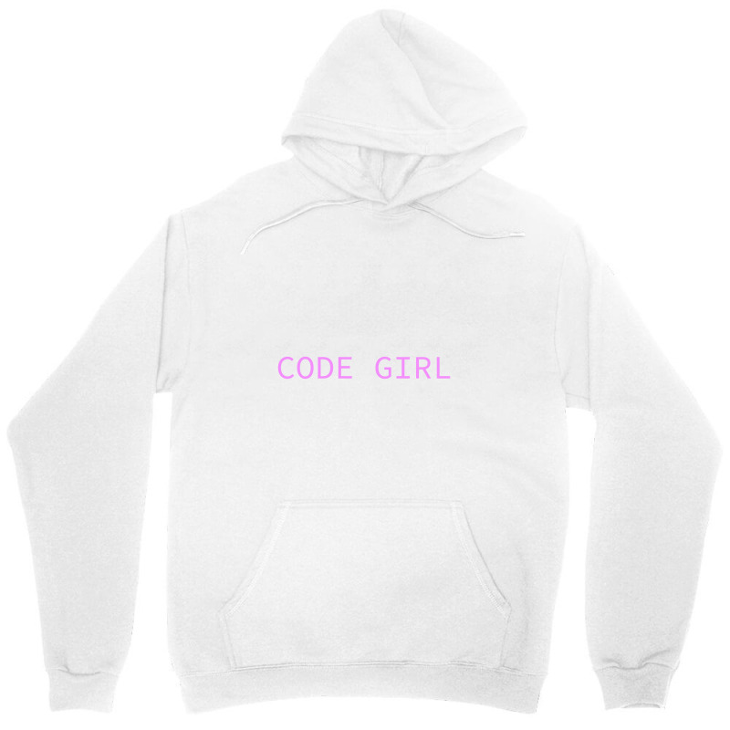 Code Girl Unisex Hoodie | Artistshot