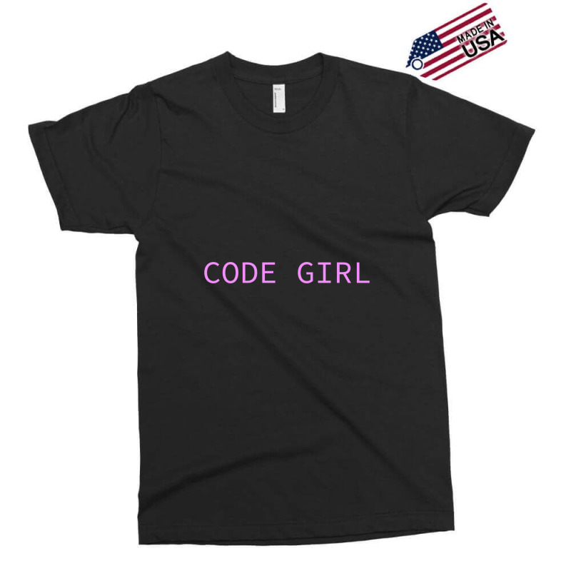 Code Girl Exclusive T-shirt | Artistshot