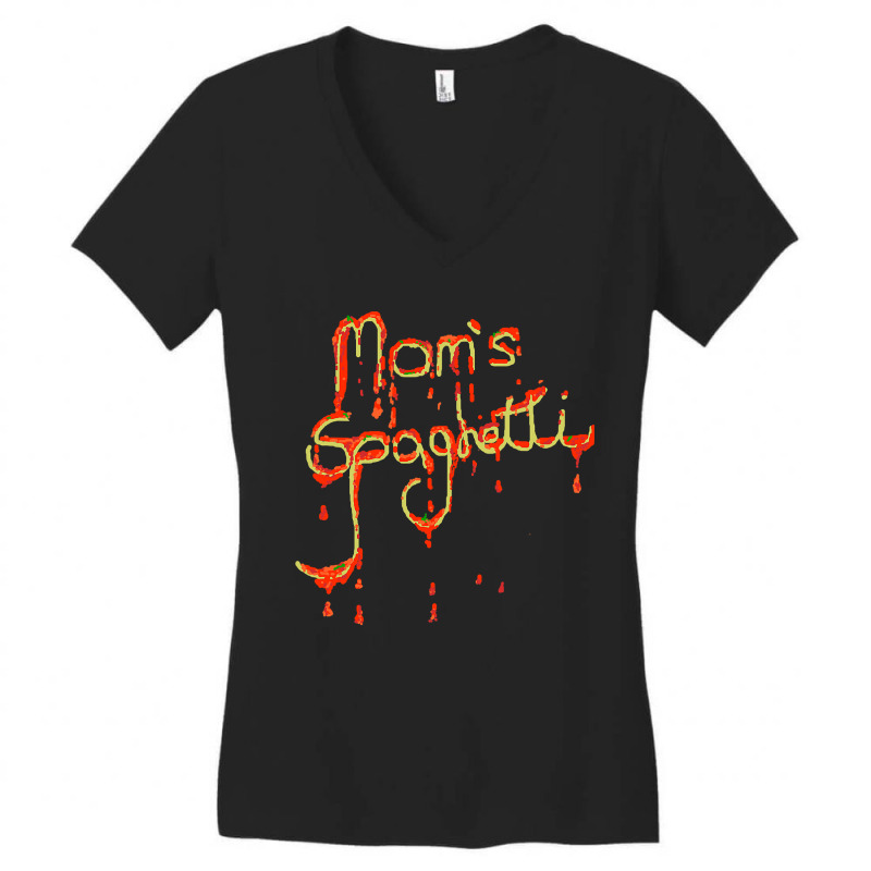 Mom's Spaghetti , Best Gift, Costume, Halloween, Xmas, Christmas, Dadd Women's V-Neck T-Shirt by trokeryth | Artistshot