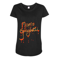 Mom's Spaghetti , Best Gift, Costume, Halloween, Xmas, Christmas, Dadd Maternity Scoop Neck T-shirt | Artistshot