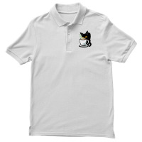 Coffee Cat Men's Polo Shirt | Artistshot