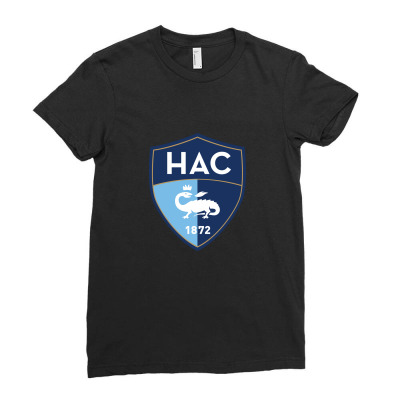 Le Havre Ac Ladies Fitted T-shirt Designed By Tiamis