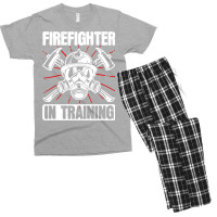 Firefighter T  Shirt Fire Rescue Firefighter In Training Fireman T  Sh Men's T-shirt Pajama Set | Artistshot