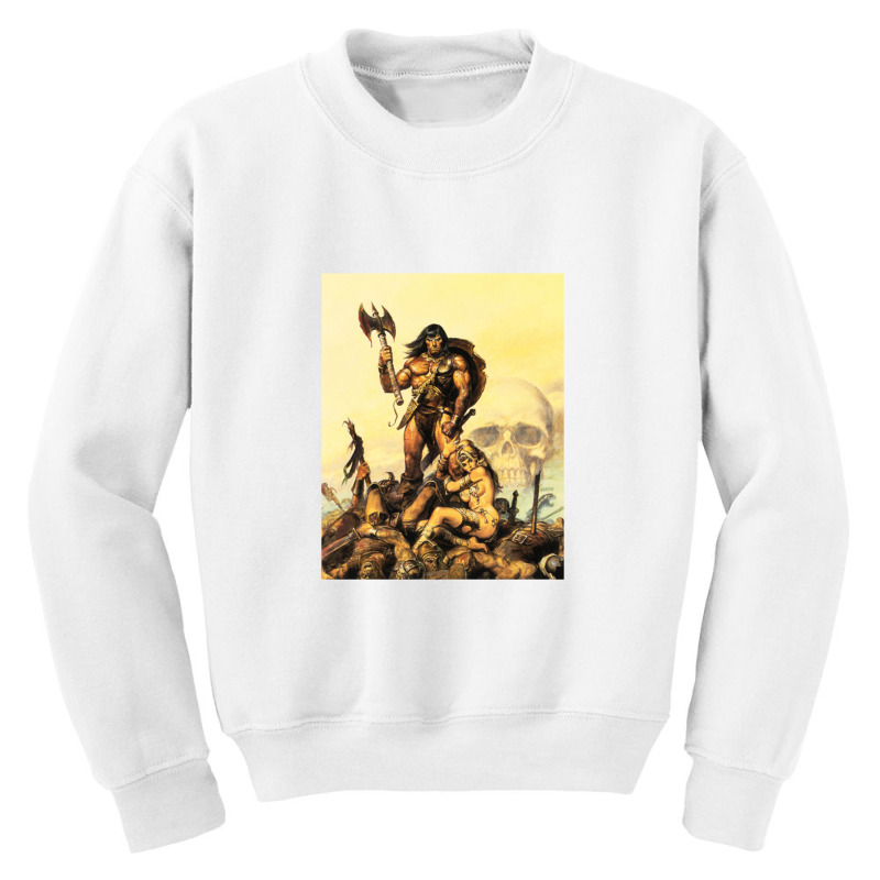 Conan The Barbarian 5 Youth Sweatshirt by kadalcoklat | Artistshot