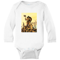 Conan The Barbarian 5 Long Sleeve Baby Bodysuit | Artistshot