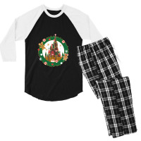 Cookie Castle Men's 3/4 Sleeve Pajama Set | Artistshot