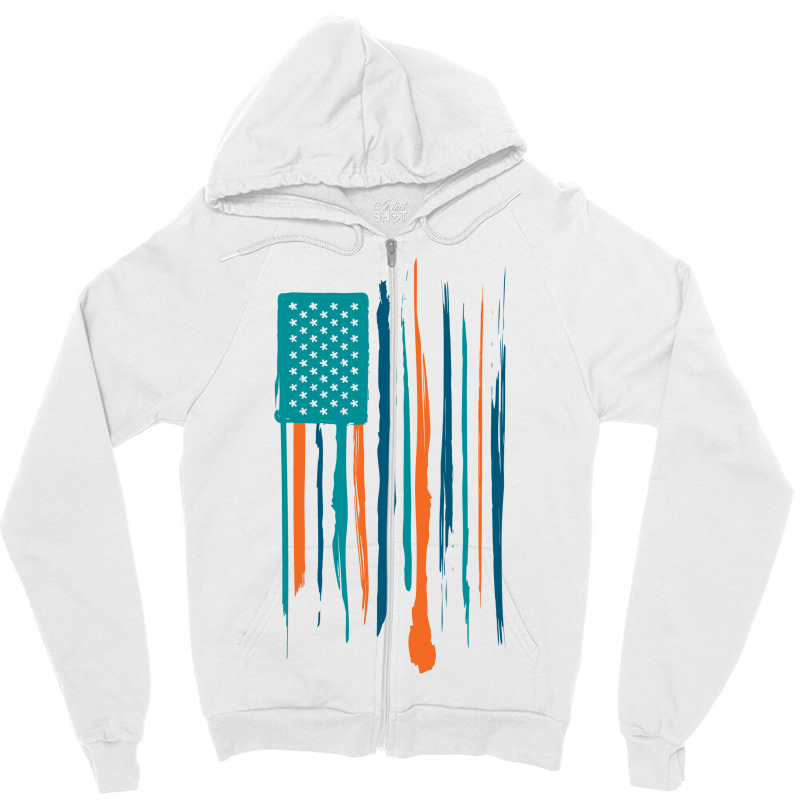 Miami Dolphins Zipper Hoodie | Artistshot