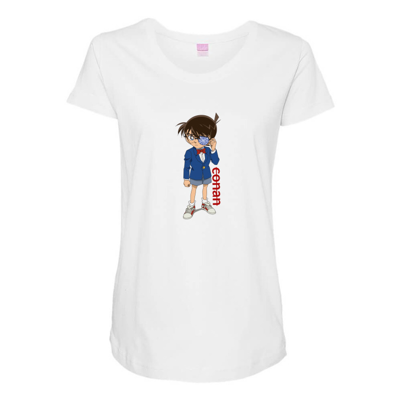 Conan Anime Maternity Scoop Neck T-shirt by Daslife | Artistshot