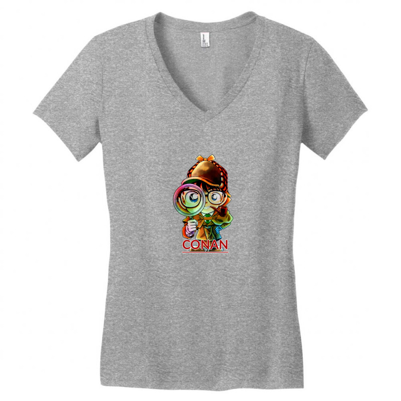 Cute Conan Women's V-Neck T-Shirt by Daslife | Artistshot