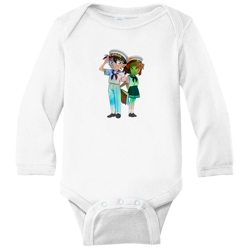 Conan Boy And Girl Long Sleeve Baby Bodysuit by Daslife | Artistshot