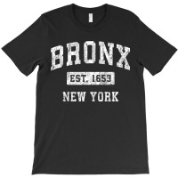 Bronx New York Ny Vintage Established Sports Design , Best Gift, Costu T-shirt | Artistshot