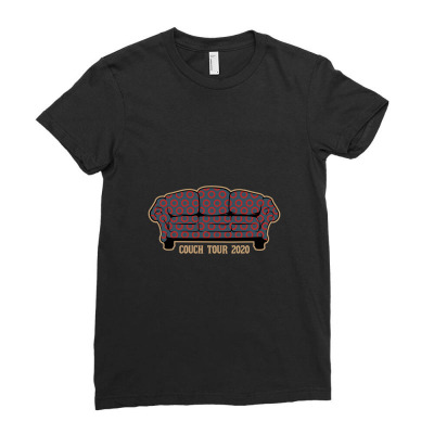 Couch Tour 2020 Ladies Fitted T-shirt Designed By Hidupmereka1
