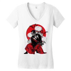 japanese samurai Women's V-Neck T-Shirt | Artistshot
