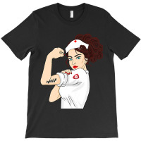 Womens Nurse Strong Woman Warrior Love Nursing T Shirt T-shirt | Artistshot