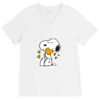 Cute Peanuts V-neck Tee | Artistshot