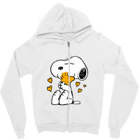 Cute Peanuts Zipper Hoodie | Artistshot