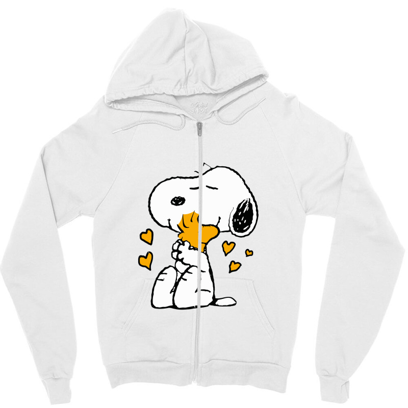 Cute Peanuts Zipper Hoodie | Artistshot