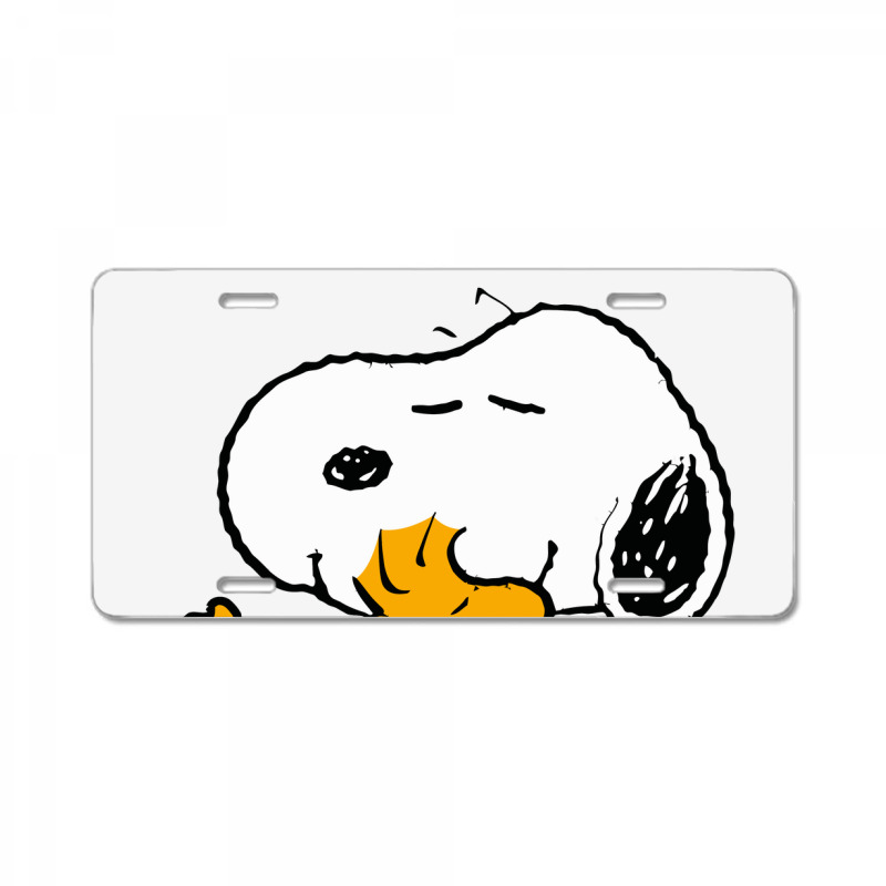 Cute Peanuts License Plate | Artistshot