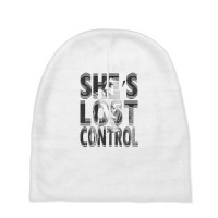 She's Lost Control Baby Beanies | Artistshot