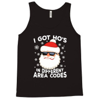 Christmas Santa Hos In Differen Tank Top | Artistshot