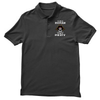 To Err Is Human To Arr Is Pirate With Skull And Cross Swords , Best Gi Men's Polo Shirt | Artistshot