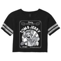 Tom And Jerry Saturday Morning Cartoons 1940 Portrait , Best Gift, Cos Scorecard Crop Tee | Artistshot