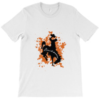 Buckaroo Splatter Shirt Monticello Buckaroos T-shirt | Artistshot