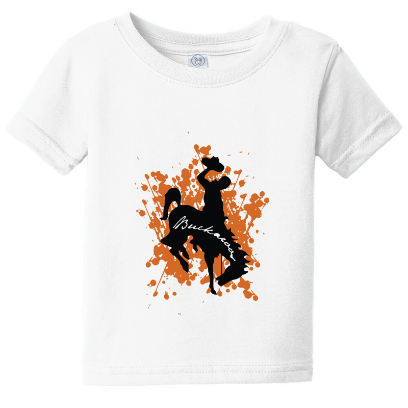 Buckaroo Splatter Shirt Monticello Buckaroos Baby Tee by nbobatiga | Artistshot