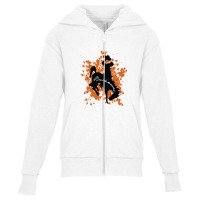 Buckaroo Splatter Shirt Monticello Buckaroos Youth Zipper Hoodie | Artistshot