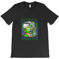 Elemental Absinthe   Liquor Ad T-shirt | Artistshot