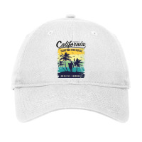 California Surfing Paradise,seal Beach California California Beach Sur Adjustable Cap | Artistshot