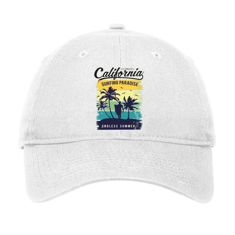 California Surfing Paradise,seal Beach California California Beach Sur Adjustable Cap by nbobatiga | Artistshot