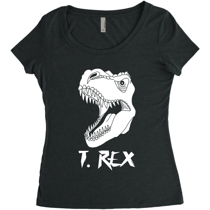 Dinosaurus Women's Triblend Scoop T-shirt by Best Seller Apparel | Artistshot