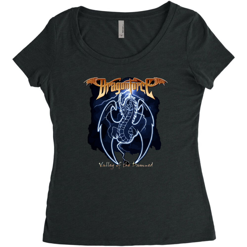 Dragonforce Women's Triblend Scoop T-shirt by dennisaditya | Artistshot