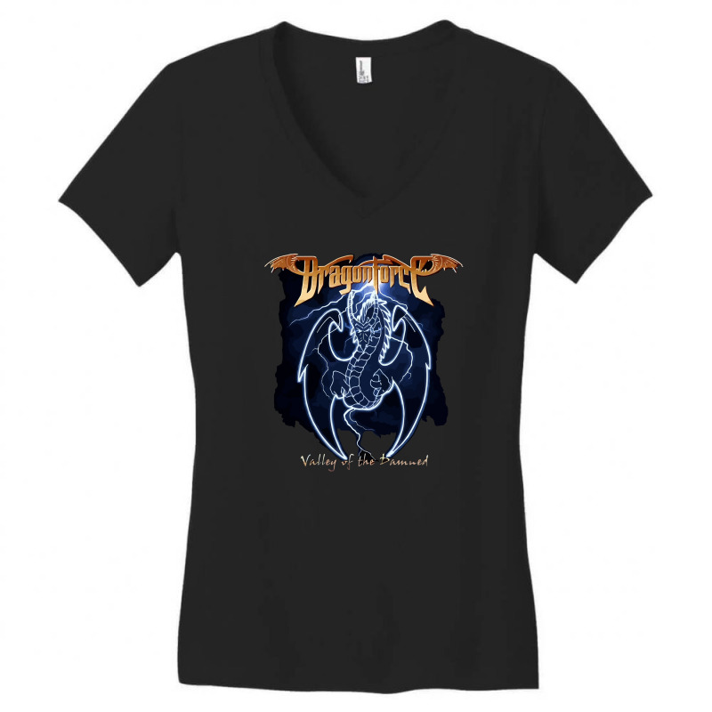 Dragonforce Women's V-Neck T-Shirt by dennisaditya | Artistshot