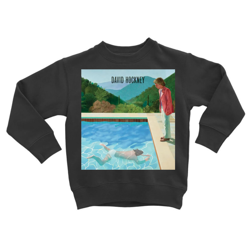 David Hockney Paperback Toddler Sweatshirt | Artistshot