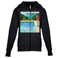 David Hockney Paperback Youth Zipper Hoodie | Artistshot