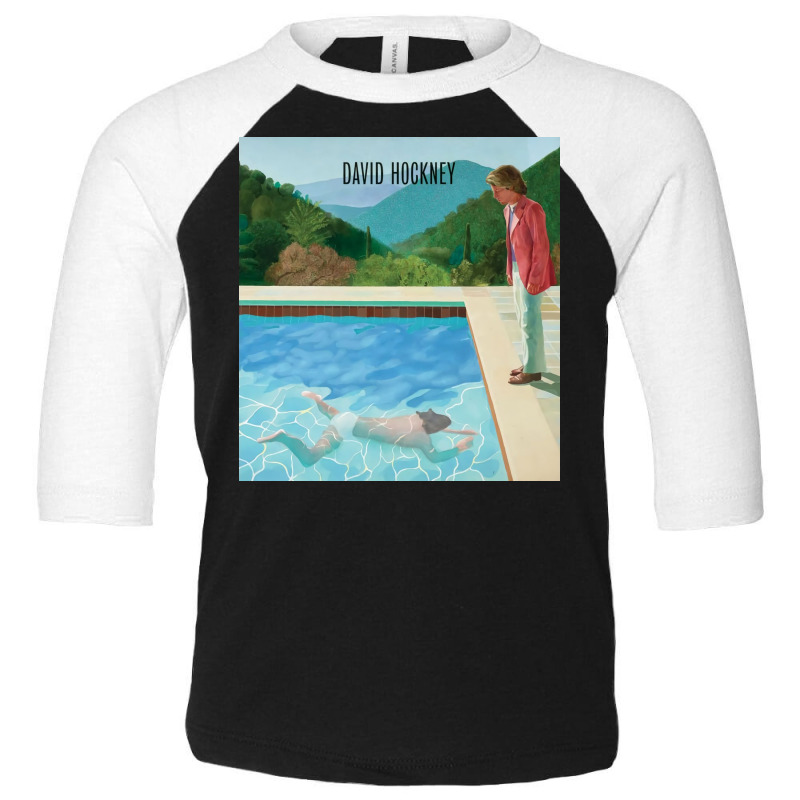 David Hockney Paperback Toddler 3/4 Sleeve Tee | Artistshot