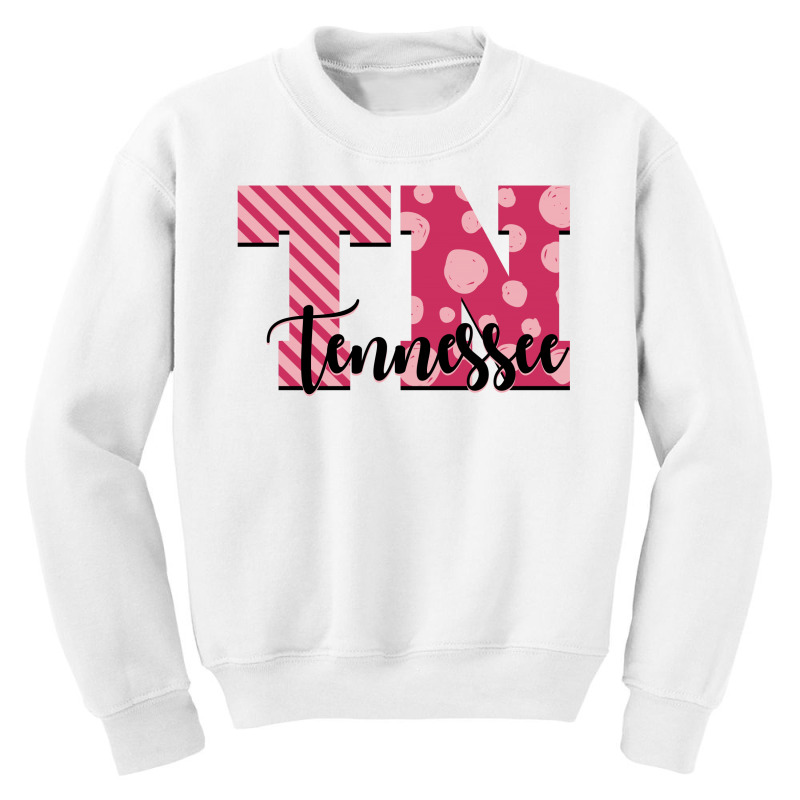 Tennessee Pink Youth Sweatshirt by autlu2024 | Artistshot