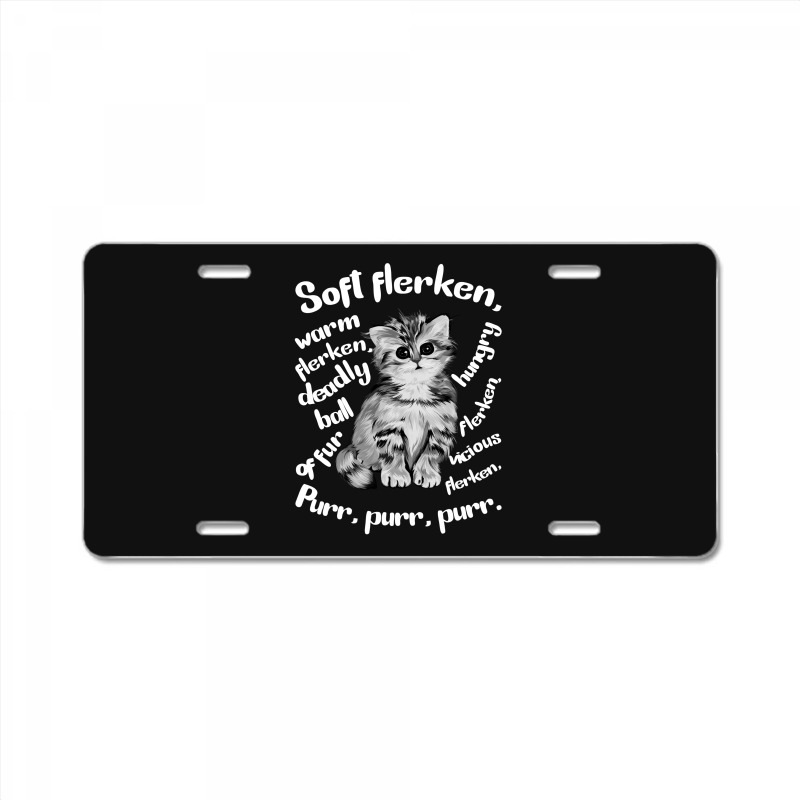 Soft Flerken For Dark License Plate | Artistshot