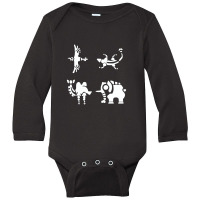 Divine Beasts Long Sleeve Baby Bodysuit | Artistshot