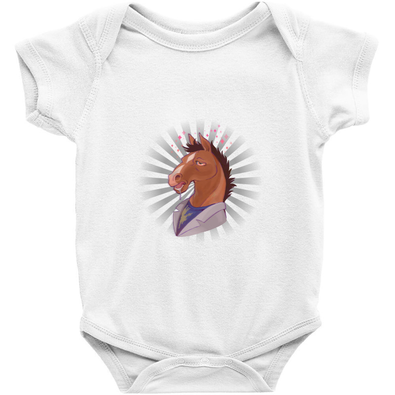 Bojack Horseman Baby Bodysuit by duitklopo | Artistshot