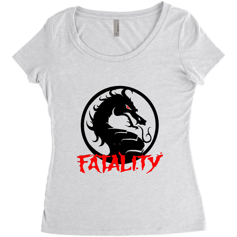 Fatality Women's Triblend Scoop T-shirt by apotekkers | Artistshot